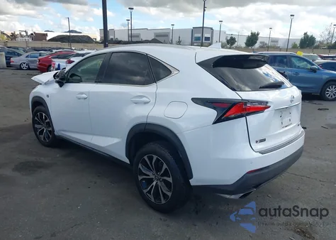 2016 Lexus Nx 200T F Sport z USA, uszkodzony, nr VIN JTJBARBZ5G2073673